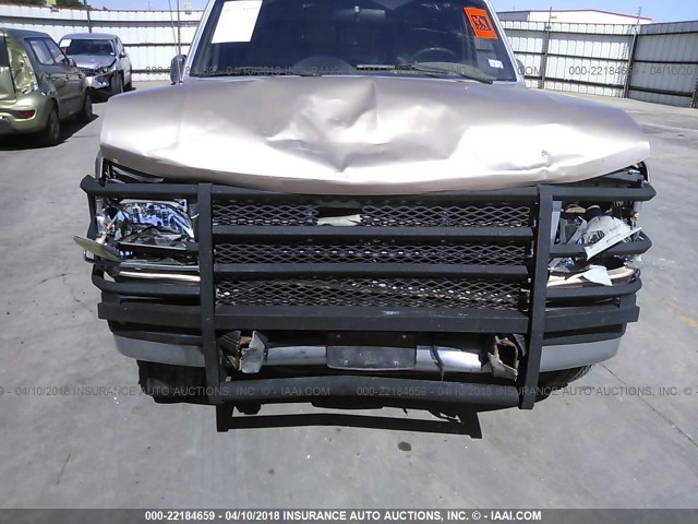 1FTHW25F0VEB19445 - 1997 FORD F250 BROWN photo 6