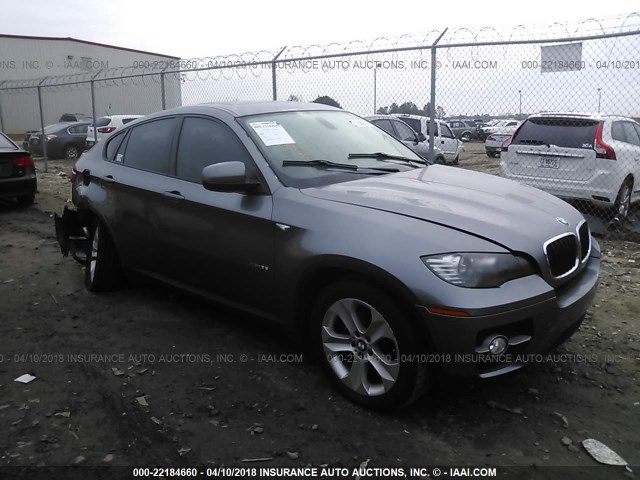 5UXFG2C56CL780466 - 2012 BMW X6 XDRIVE35I GRAY photo 1