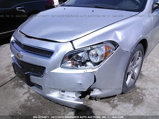 1G1ZC5EU5BF104273 - 2011 CHEVROLET MALIBU 1LT 银色 照片 6