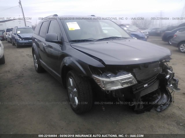 3C4PDDDG8CT152083 - 2012 DODGE JOURNEY CREW BLACK photo 1