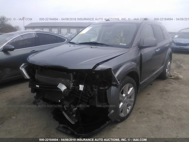 3C4PDDDG8CT152083 - 2012 DODGE JOURNEY CREW BLACK photo 2