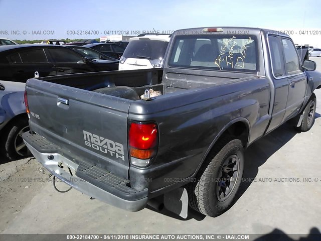 4F4YR16V5XTM39535 - 1999 MAZDA B3000 CAB PLUS GRAY photo 4