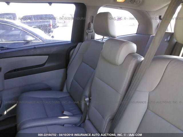 5FNRL5H67FB123373 - 2015 HONDA ODYSSEY EXL ლურჯი ფოტო 8