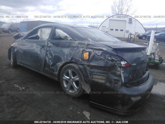 4T1CA30P77U118196 - 2007 TOYOTA CAMRY SOLARA SE/SLE GRAY photo 3