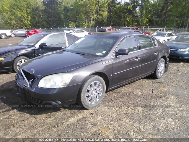 1G4HD57M29U144521 - 2009 BUICK LUCERNE CXL Dark Brown photo 2