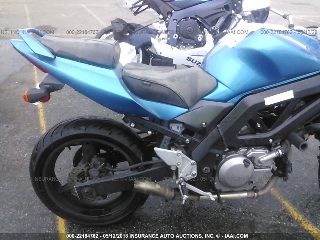 JS1VP53A862103788 - 2006 SUZUKI SV650 BLUE photo 6