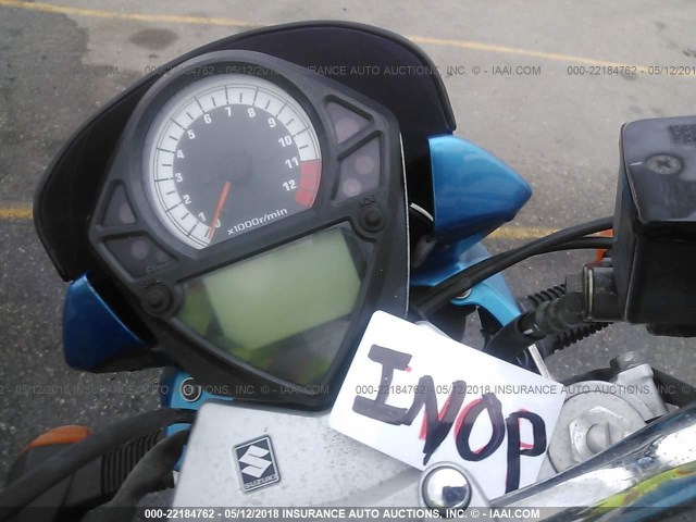 JS1VP53A862103788 - 2006 SUZUKI SV650 BLUE photo 7