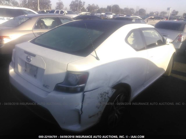 JTKJF5C74FJ006422 - 2015 TOYOTA SCION TC 白色 照片 4