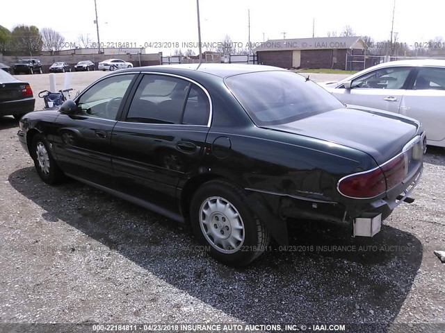 1G4HR54K81U182845 - 2001 BUICK LESABRE LIMITED GREEN photo 3