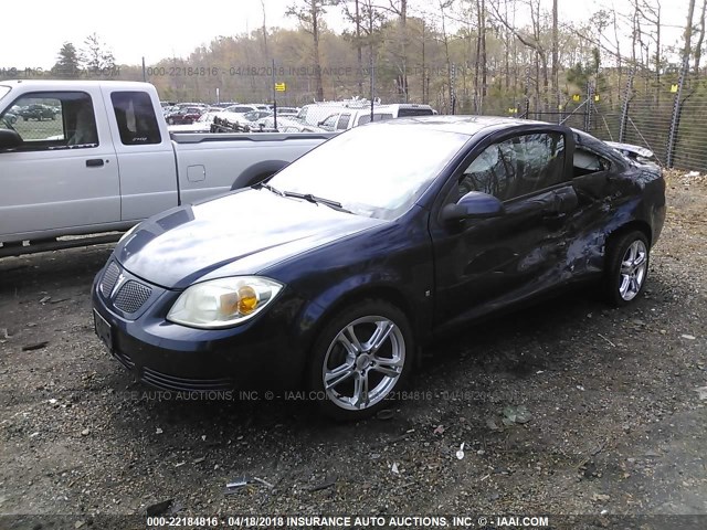 1G2AL18F987284990 - 2008 PONTIAC G5 BLUE photo 2