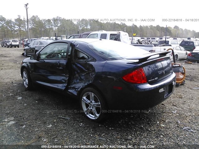 1G2AL18F987284990 - 2008 PONTIAC G5 BLUE photo 3