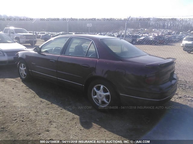 2G4WB55K6Y1357805 - 2000 BUICK REGAL LS 勃艮第红 照片 3