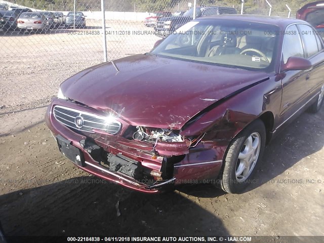 2G4WB55K6Y1357805 - 2000 BUICK REGAL LS 勃艮第红 照片 6