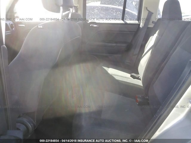 1C4NJRBB6FD332001 - 2015 JEEP PATRIOT SPORT 灰色 照片 8