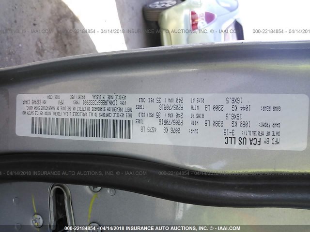 1C4NJRBB6FD332001 - 2015 JEEP PATRIOT SPORT 灰色 照片 9