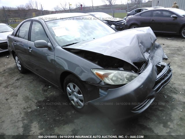 4T1BE32K53U654219 - 2003 TOYOTA CAMRY LE/XLE/SE GRAY photo 1