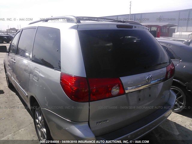 5TDZA22C76S479756 - 2006 TOYOTA SIENNA XLE/XLE LIMITED SILVER photo 3