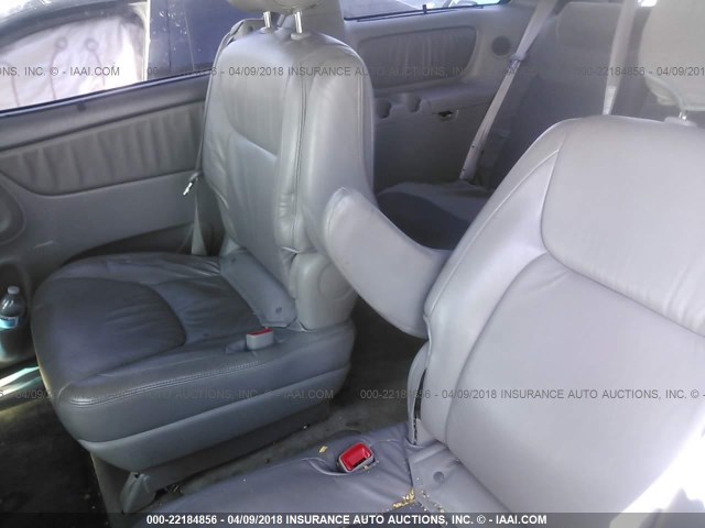 5TDZA22C76S479756 - 2006 TOYOTA SIENNA XLE/XLE LIMITED SILVER photo 8