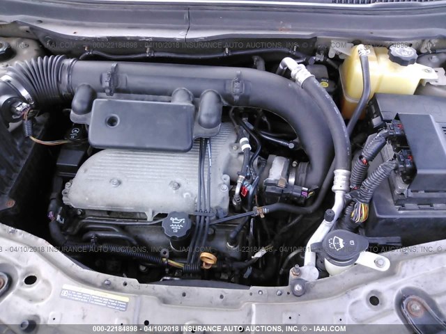 3GSDL43N18S533636 - 2008 SATURN VUE XE GOLD photo 10