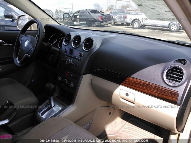 3GSDL43N18S533636 - 2008 SATURN VUE XE GOLD photo 5