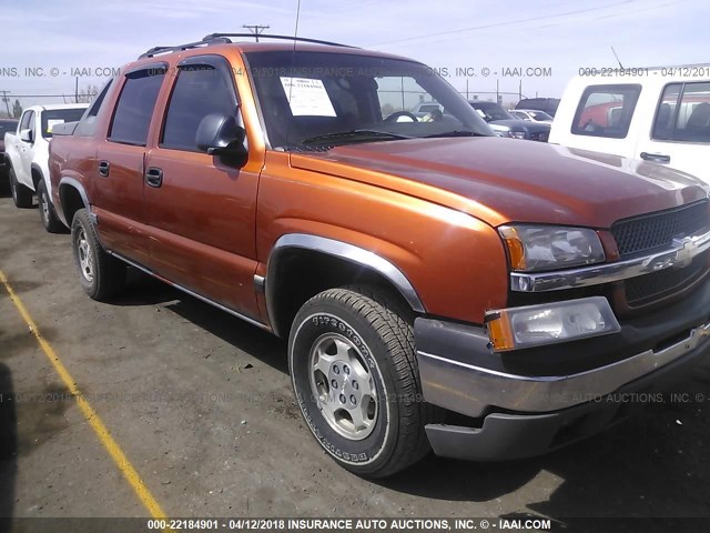 3GNEC12TX4G270775 - 2004 CHEVROLET AVALANCHE C1500 ORANGE photo 6