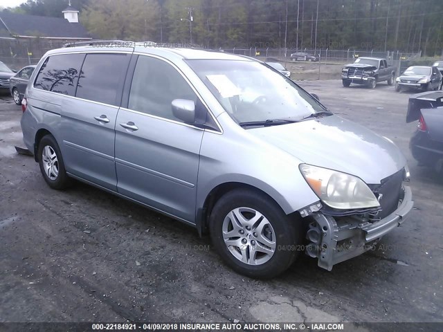 5FNRL38706B094943 - 2006 HONDA ODYSSEY EXL ლურჯი ფოტო 1