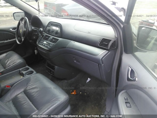 5FNRL38706B094943 - 2006 HONDA ODYSSEY EXL ლურჯი ფოტო 5