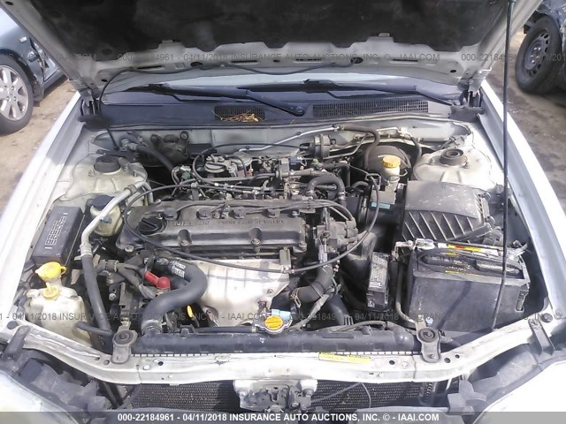 1N4DL01D91C242172 - 2001 NISSAN ALTIMA XE/GXE/SE SILVER photo 10