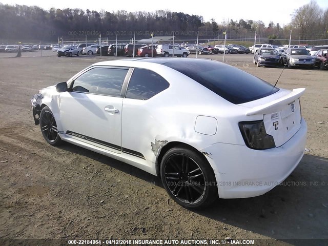JTKJF5C78B3015705 - 2011 TOYOTA SCION TC თეთრი ფოტო 3