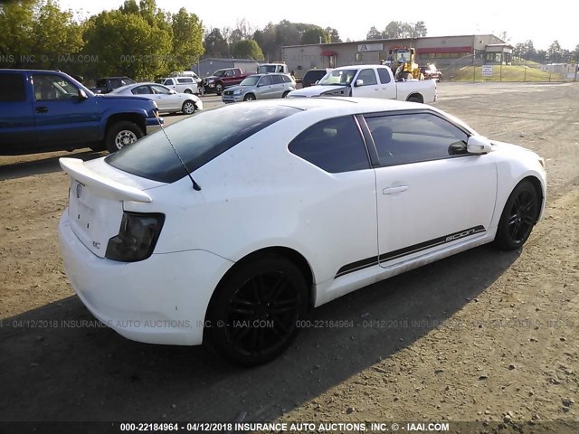 JTKJF5C78B3015705 - 2011 TOYOTA SCION TC თეთრი ფოტო 4