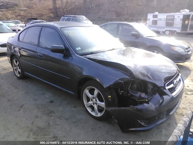 4S3BL616197229085 - 2009 SUBARU LEGACY 2.5I GRAY photo 1