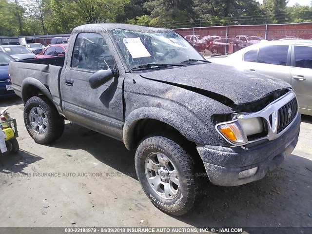 5TENM92NX1Z788634 - 2001 TOYOTA TACOMA PRERUNNER BLACK photo 1