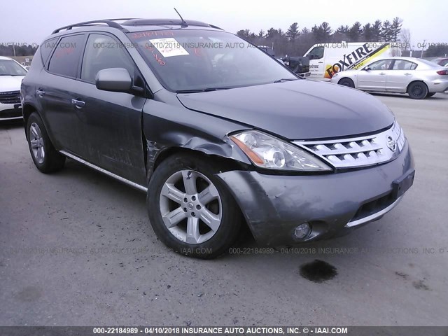 JN8AZ08W67W608037 - 2007 NISSAN MURANO SL/SE/S GRAY photo 6