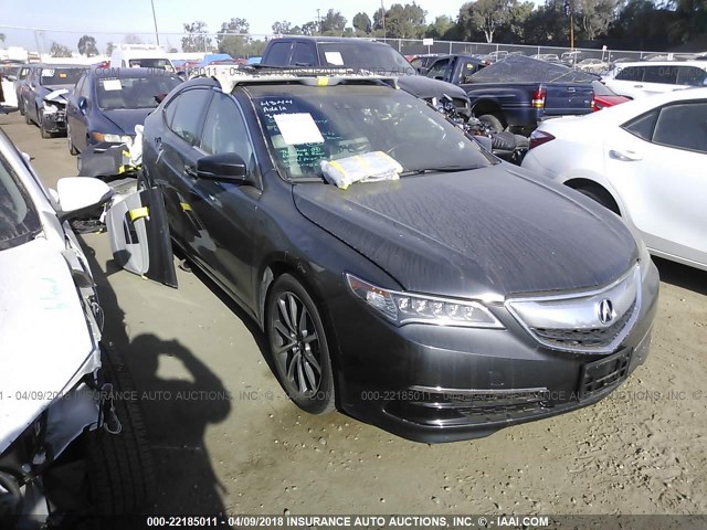 19UUB3F52FA010551 - 2015 ACURA TLX TECH 灰色 照片 1