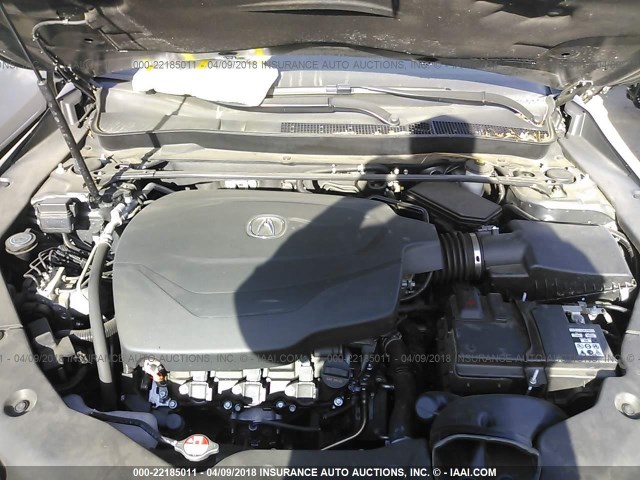 19UUB3F52FA010551 - 2015 ACURA TLX TECH 灰色 照片 10