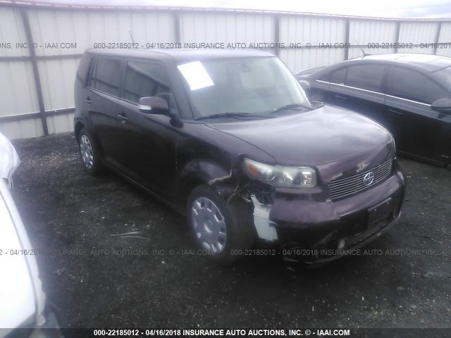JTLKE50E181049799 - 2008 TOYOTA SCION XB PURPLE photo 1