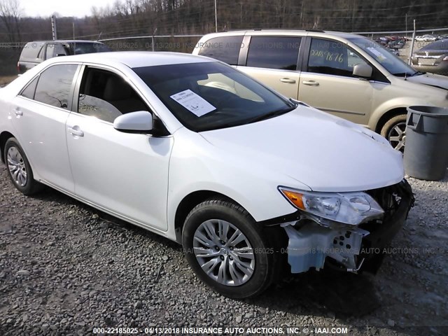 4T4BF1FK0ER348341 - 2014 TOYOTA CAMRY L/SE/LE/XLE 白色 照片 1