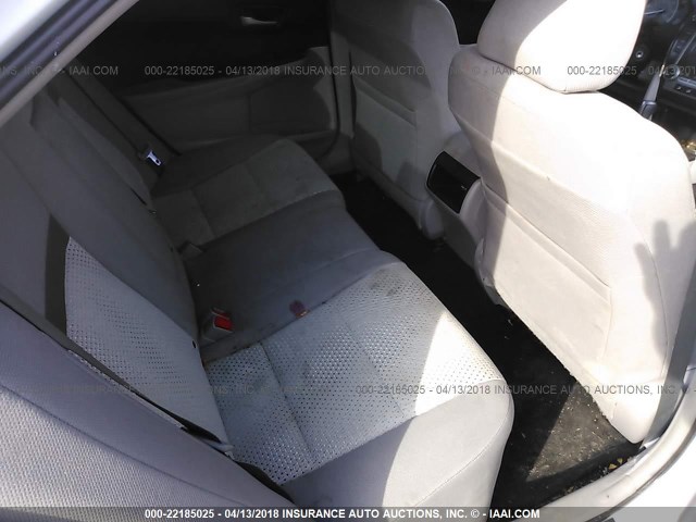 4T4BF1FK0ER348341 - 2014 TOYOTA CAMRY L/SE/LE/XLE 白色 照片 8