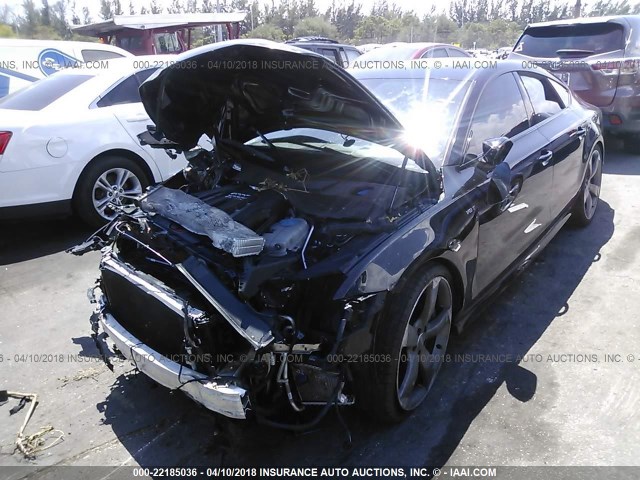 WAUW2AFC6GN011784 - 2016 AUDI S7 PRESTIGE BLACK photo 2