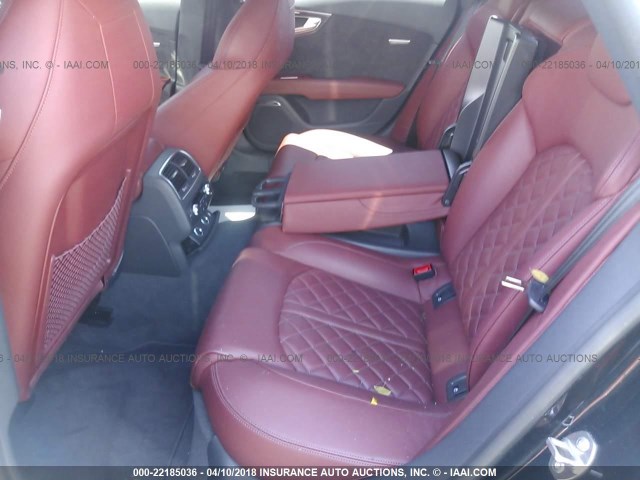 WAUW2AFC6GN011784 - 2016 AUDI S7 PRESTIGE BLACK photo 8