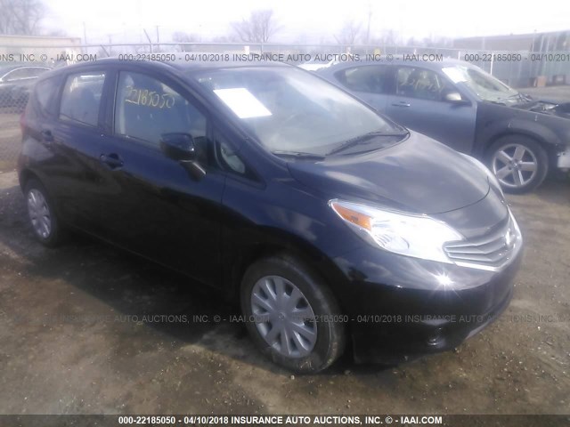 3N1CE2CP0FL385299 - 2015 NISSAN VERSA NOTE S/S PLUS/SV/SL/SR BLACK photo 1