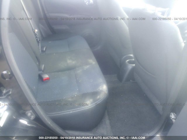 3N1CE2CP0FL385299 - 2015 NISSAN VERSA NOTE S/S PLUS/SV/SL/SR BLACK photo 8