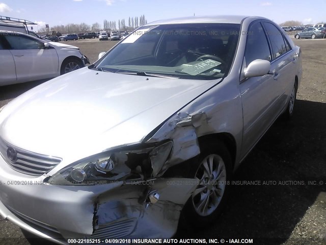 4T1BF30K55U110208 - 2005 TOYOTA CAMRY LE/XLE/SE 银色 照片 6