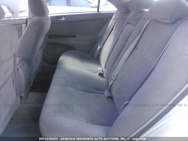 4T1BF30K55U110208 - 2005 TOYOTA CAMRY LE/XLE/SE 银色 照片 8