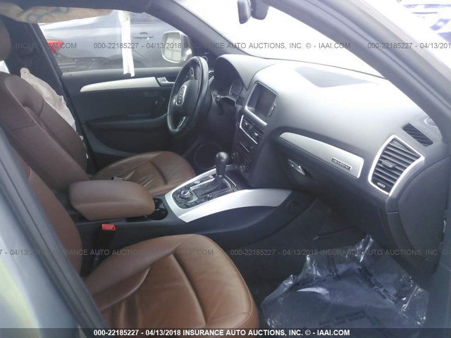 WA1WKAFP6BA102490 - 2011 AUDI Q5 PRESTIGE GRAY photo 5