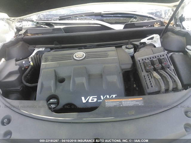 3GYFNBE30CS654742 - 2012 CADILLAC SRX PERFORMANCE COLLECTION Ақ фото 10