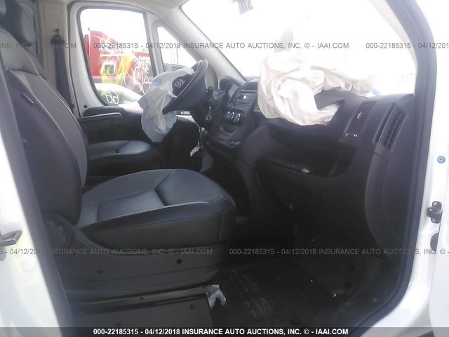 3C6TRVAG7HE526681 - 2017 RAM PROMASTER 1500 1500 STANDARD WHITE photo 5