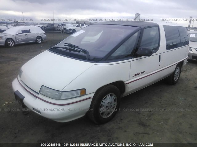 1GNCU06D3LT178670 - 1990 CHEVROLET LUMINA APV WHITE photo 2