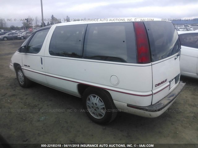 1GNCU06D3LT178670 - 1990 CHEVROLET LUMINA APV WHITE photo 3