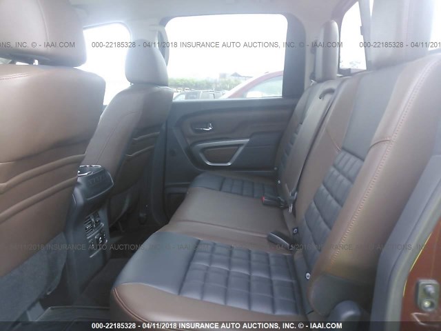 1N6BA1F41GN500040 - 2016 NISSAN TITAN XD SL/PRO-4X/PLAT RESERVE ნარინჯისფერი ფოტო 8